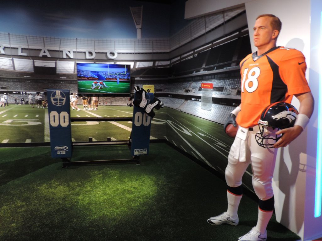 Madame Tussauds Orlando - Payton Manning