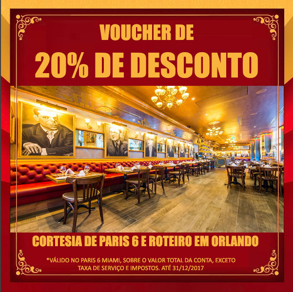 Voucher Paris 6 Miami