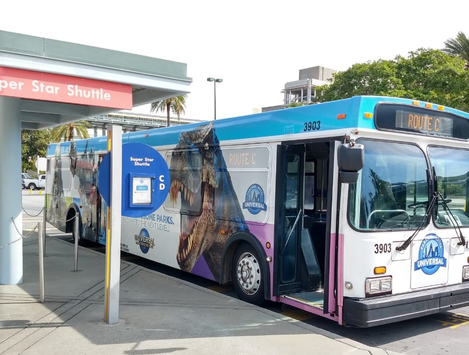  Shuttle para os Parques Universal