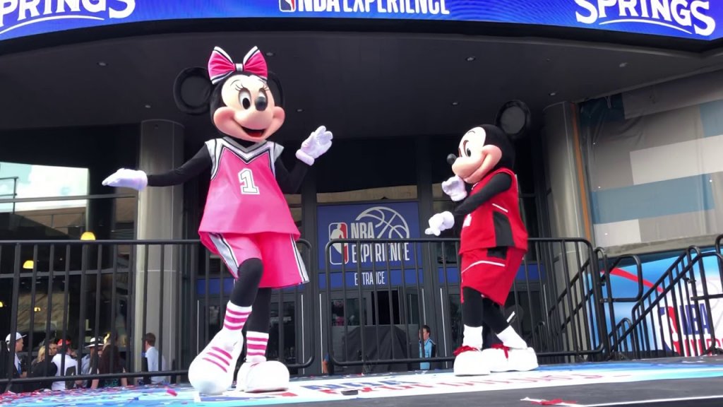 mickey minnie nba experience