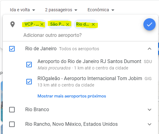 google flights