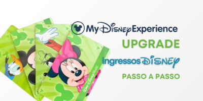 upgrade ingressos disney